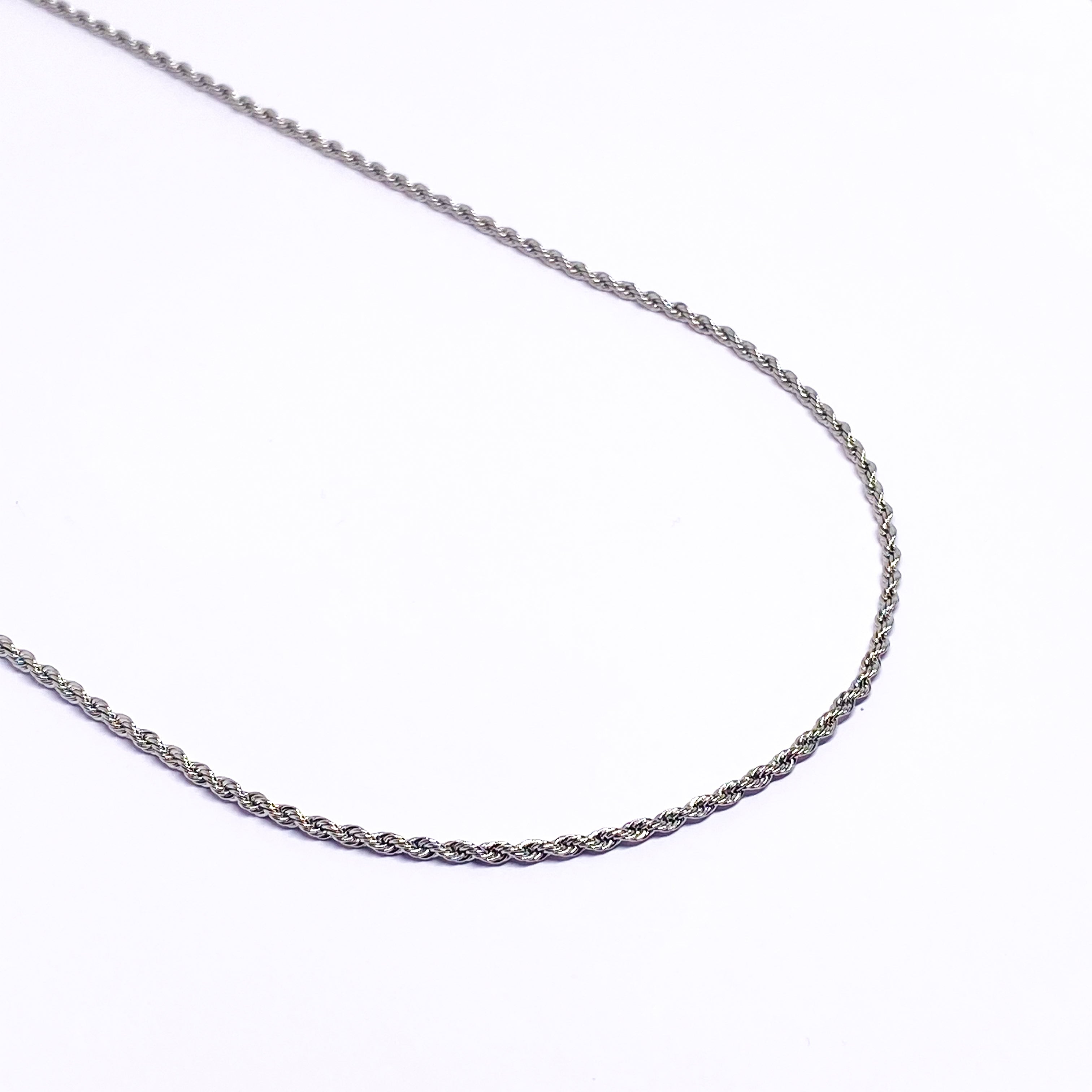 2mm Rope Chain - Silver