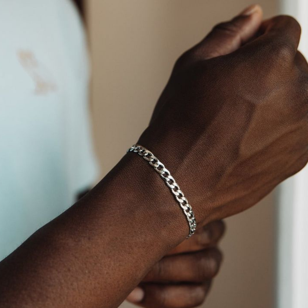 3mm Miami Cuban Bracelet - Silver