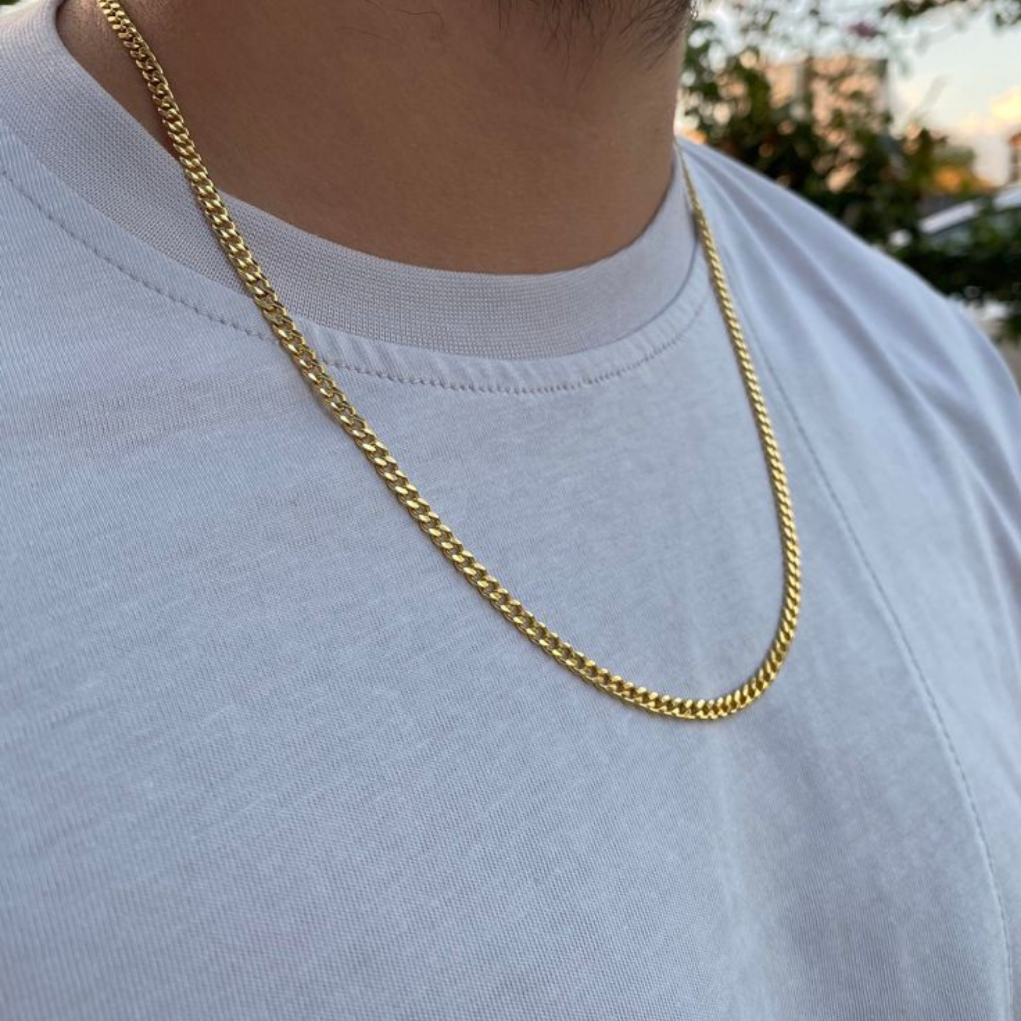 7mm Miami Cuban - Gold